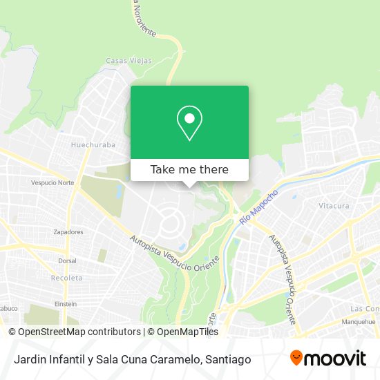 Jardin Infantil y Sala Cuna Caramelo map