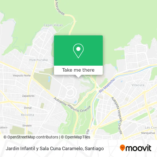 Jardin Infantil y Sala Cuna Caramelo map