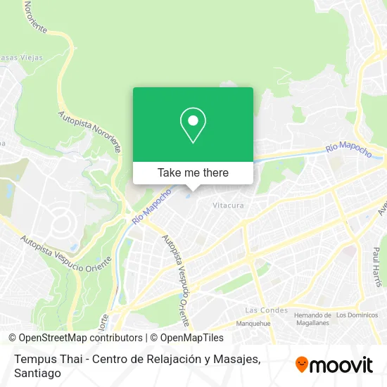 Tempus Thai - Centro de Relajación y Masajes map