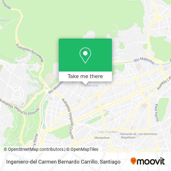 Mapa de Ingeniero-del Carmen Bernardo Carrillo