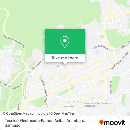 Técnico Electricista-Ramón Aníbal Aramburú map