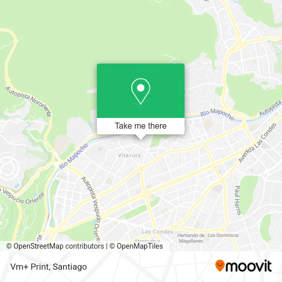 Vm+ Print map