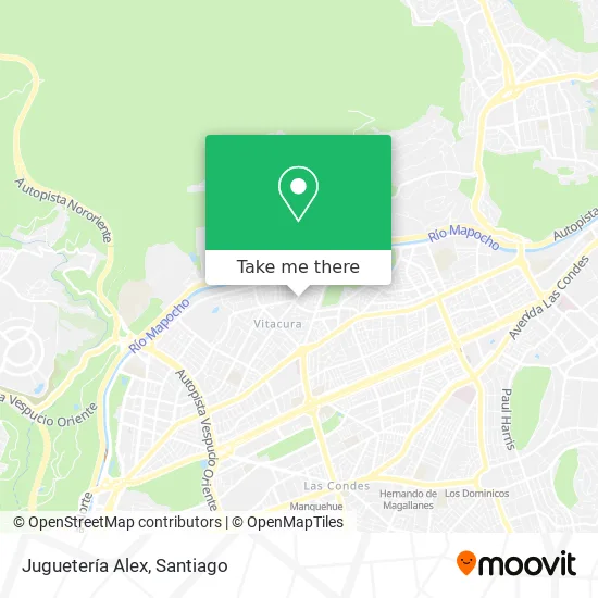 Juguetería Alex map