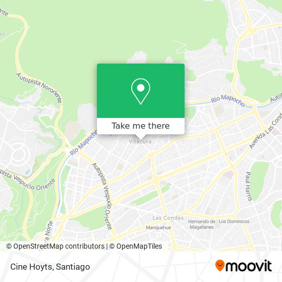 Cine Hoyts map