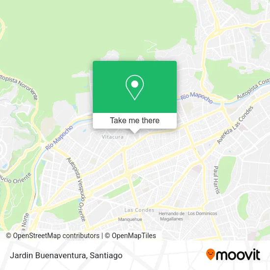 Jardin Buenaventura map