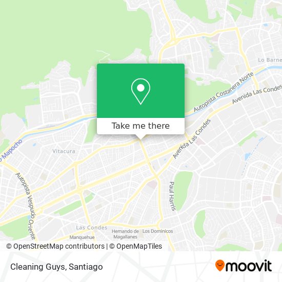 Cleaning Guys map