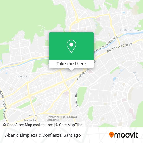 Abanic Limpieza & Confianza map