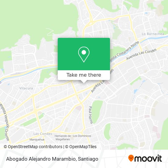 Abogado Alejandro Marambio map