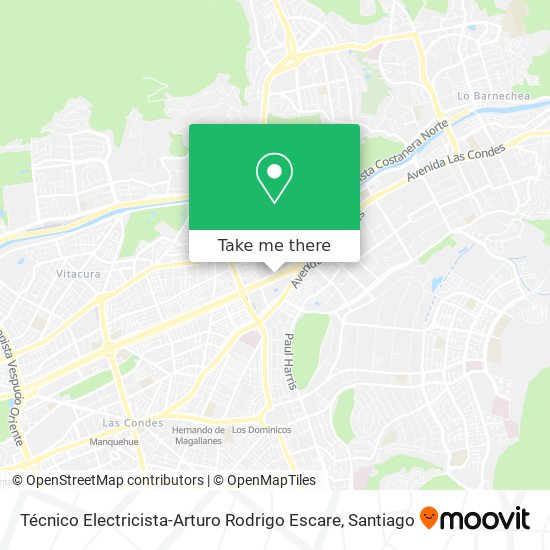 Mapa de Técnico Electricista-Arturo Rodrigo Escare