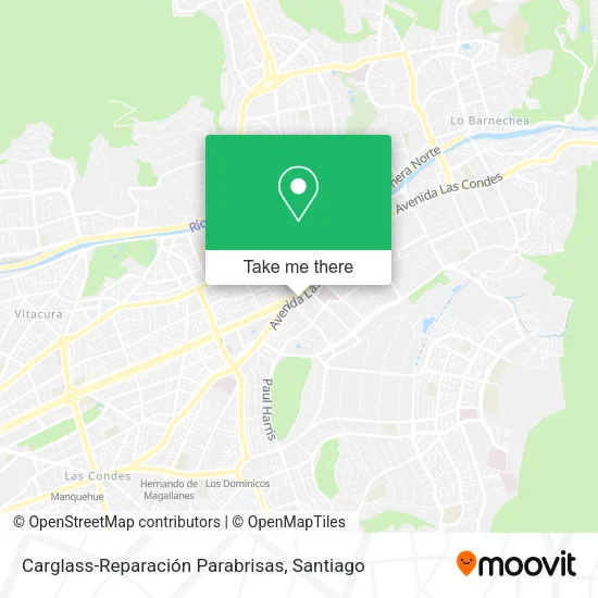 Carglass-Reparación Parabrisas map