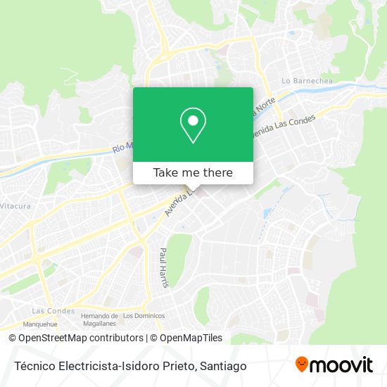Técnico Electricista-Isidoro Prieto map