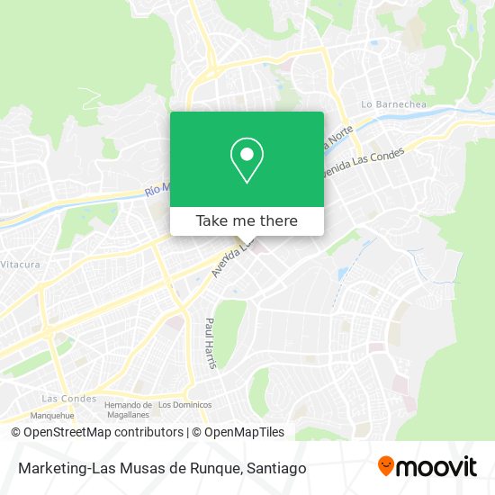 Marketing-Las Musas de Runque map