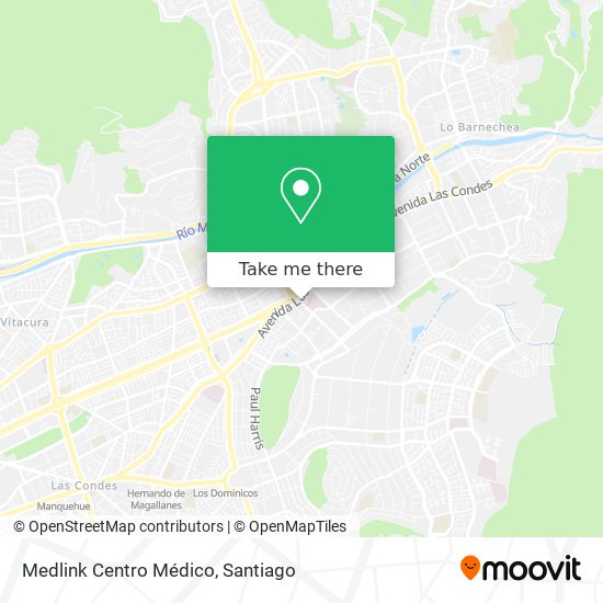 Medlink Centro Médico map