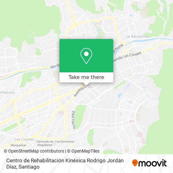 Centro de Rehabilitación Kinésica Rodrigo Jordán Díaz map