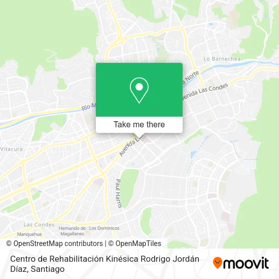 Centro de Rehabilitación Kinésica Rodrigo Jordán Díaz map