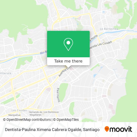 Dentista-Paulina Ximena Cabrera Ogalde map