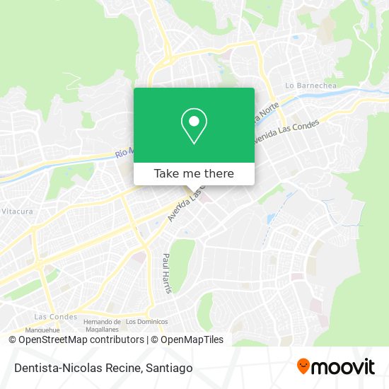 Dentista-Nicolas Recine map