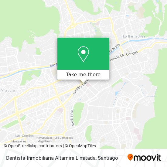 Dentista-Inmobiliaria Altamira Limitada map