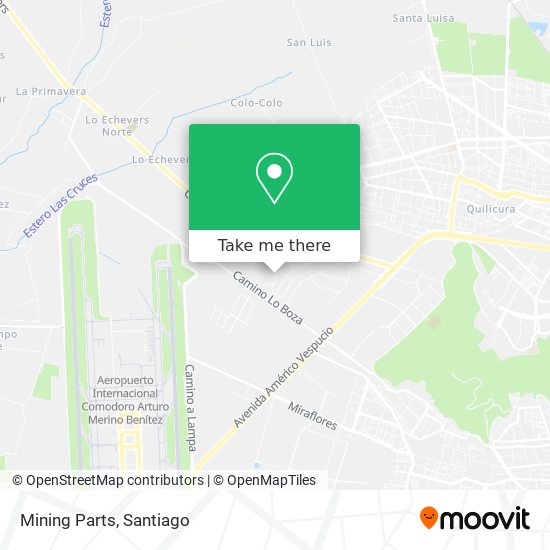 Mining Parts map