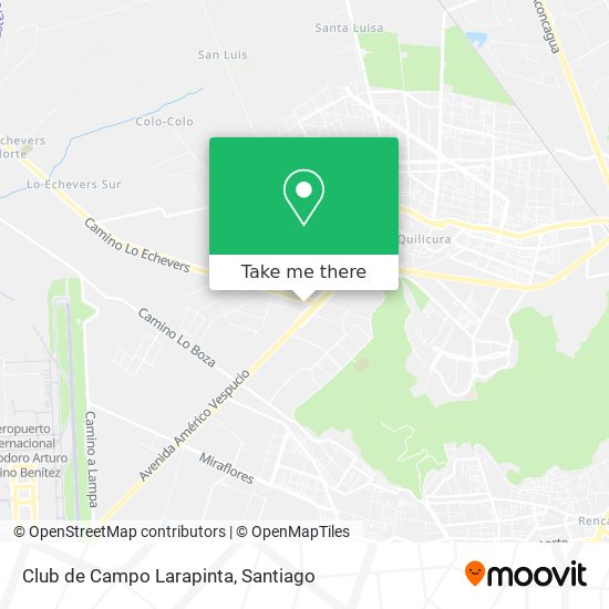 Club de Campo Larapinta map