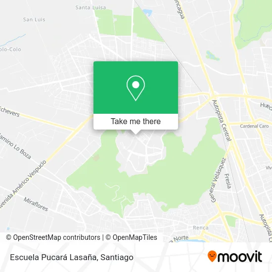 Escuela Pucará Lasaña map