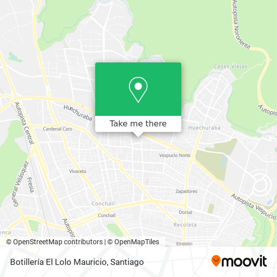 Botillería El Lolo Mauricio map