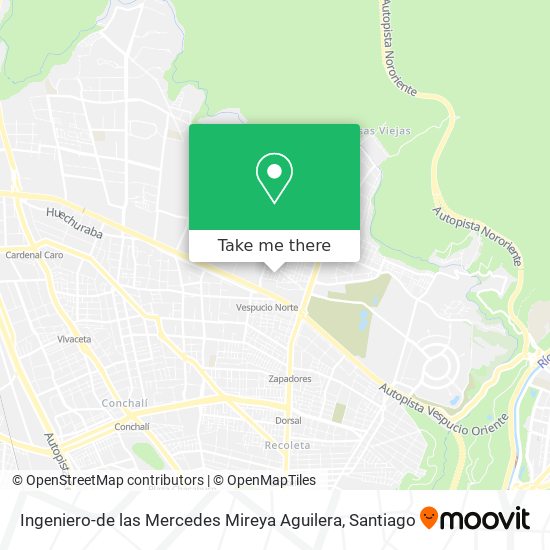 Ingeniero-de las Mercedes Mireya Aguilera map