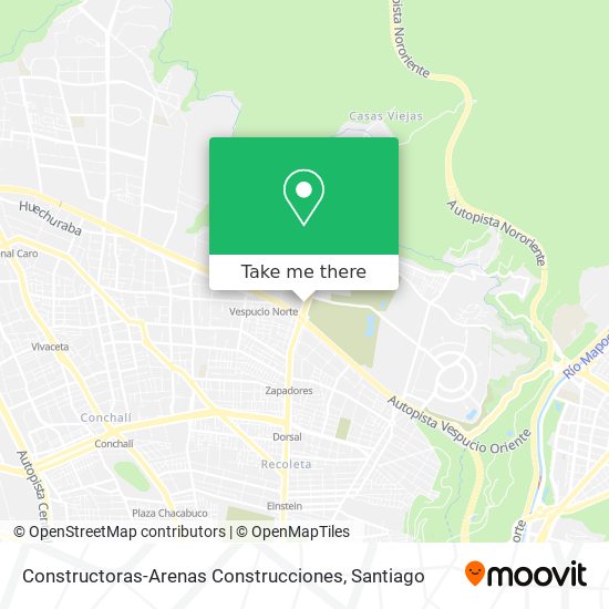 Constructoras-Arenas Construcciones map