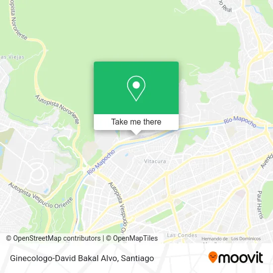 Ginecologo-David Bakal Alvo map