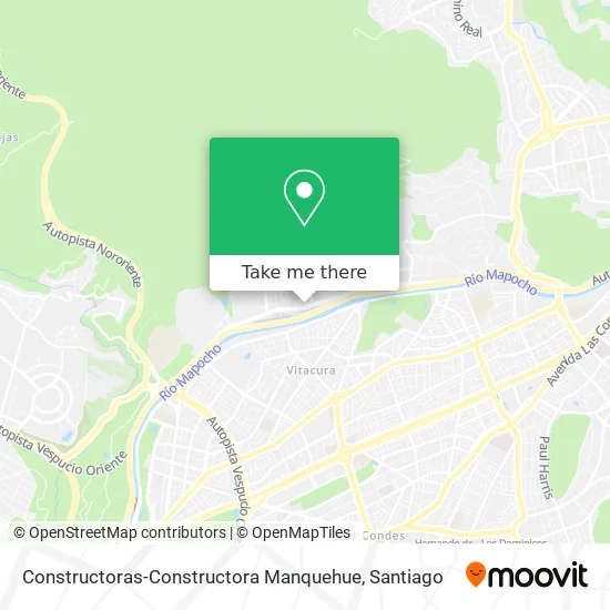 Constructoras-Constructora Manquehue map
