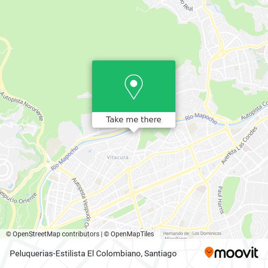 Peluquerias-Estilista El Colombiano map