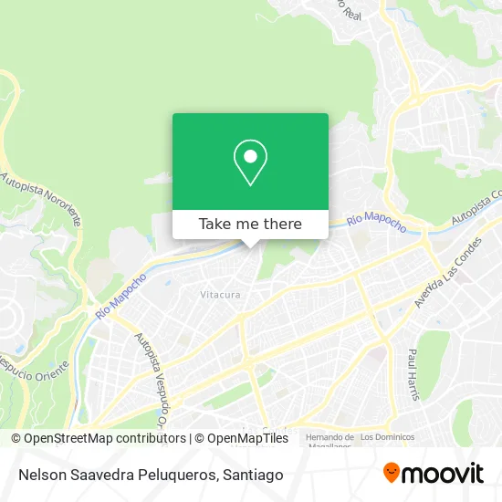 Nelson Saavedra Peluqueros map