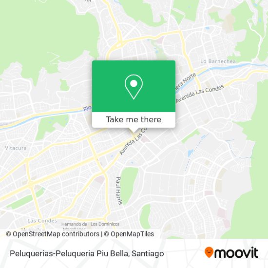 Mapa de Peluquerias-Peluqueria Piu Bella