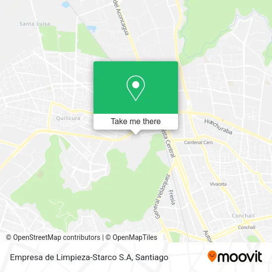 Empresa de Limpieza-Starco S.A map