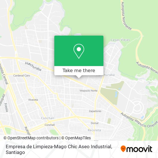 Empresa de Limpieza-Mago Chic Aseo Industrial map