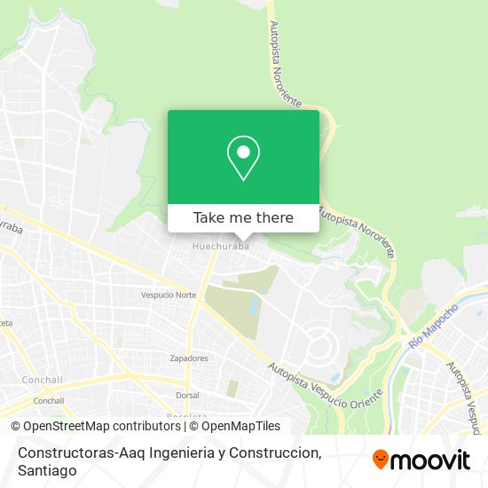 Mapa de Constructoras-Aaq Ingenieria y Construccion
