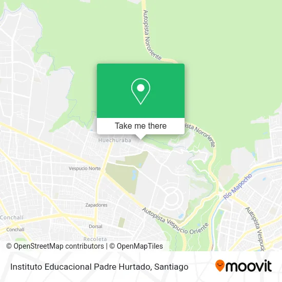 Instituto Educacional Padre Hurtado map