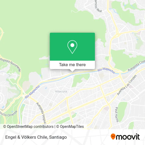 Engel & Völkers Chile map