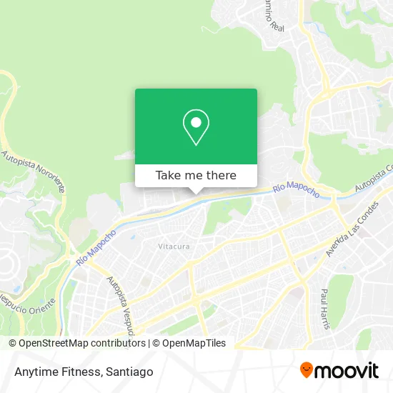 Anytime Fitness map