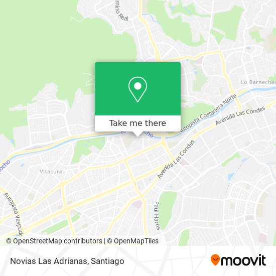 Mapa de Novias Las Adrianas