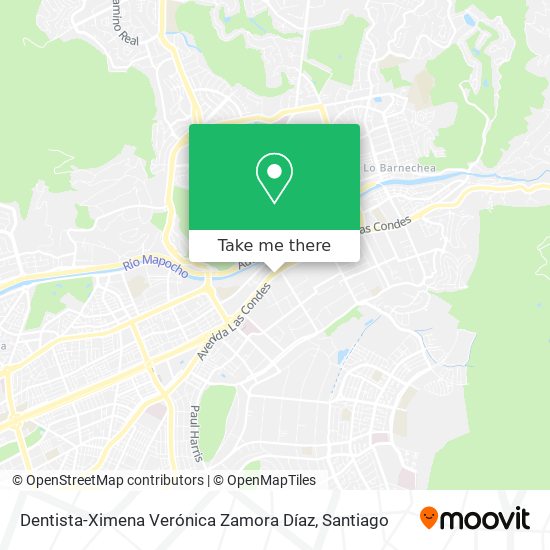 Dentista-Ximena Verónica Zamora Díaz map