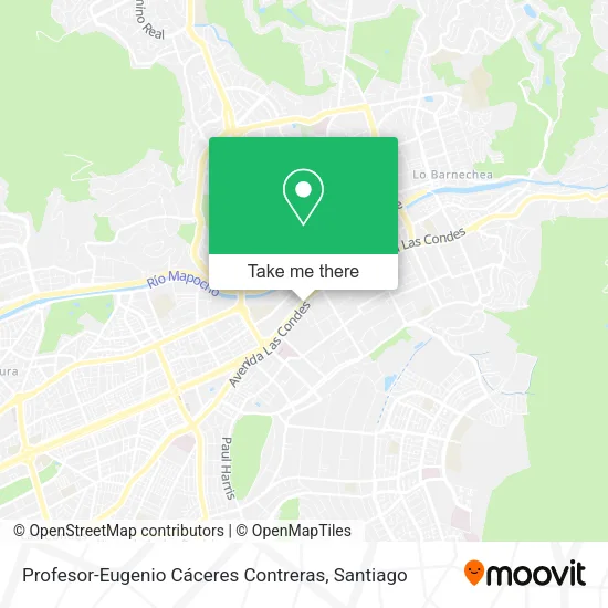 Profesor-Eugenio Cáceres Contreras map