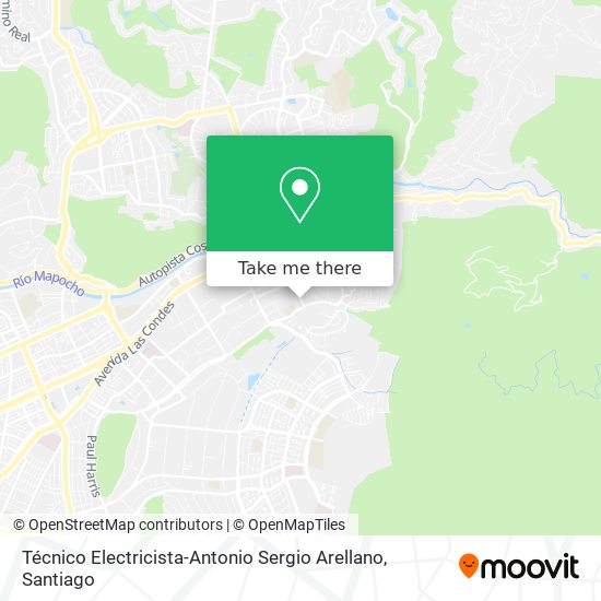 Técnico Electricista-Antonio Sergio Arellano map