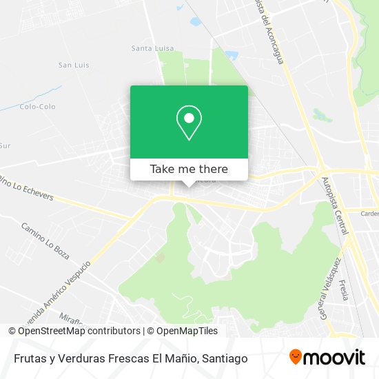 Frutas y Verduras Frescas El Mañio map