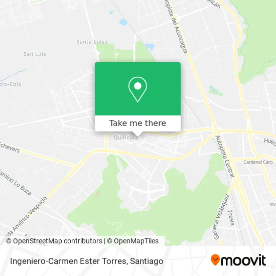 Ingeniero-Carmen Ester Torres map