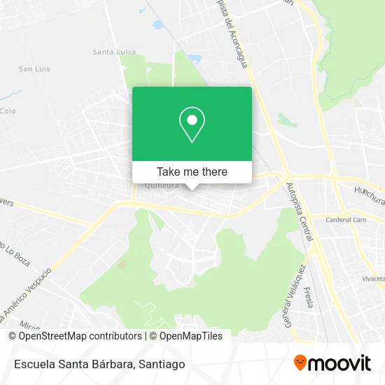 Escuela Santa Bárbara map