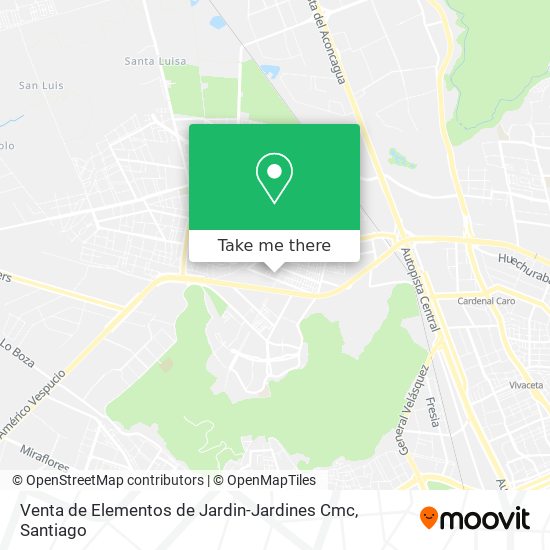 Venta de Elementos de Jardin-Jardines Cmc map