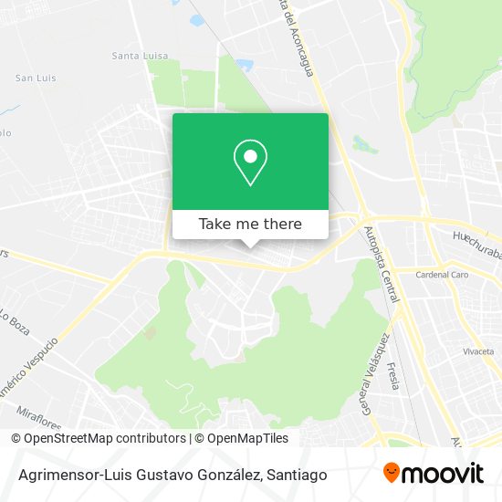 Agrimensor-Luis Gustavo González map