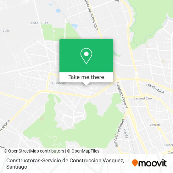 Mapa de Constructoras-Servicio de Construccion Vasquez