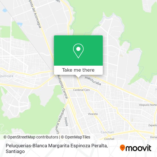 Peluquerias-Blanca Margarita Espinoza Peralta map